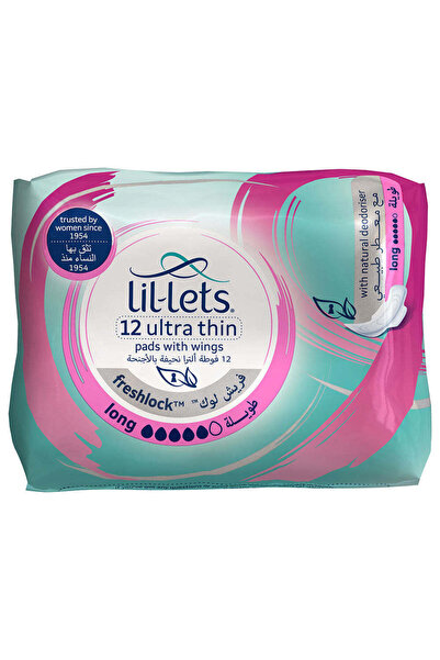 LILLET منشفة ليلي ليتس للكبار طويلة جدًا منعشة 12 بوصة