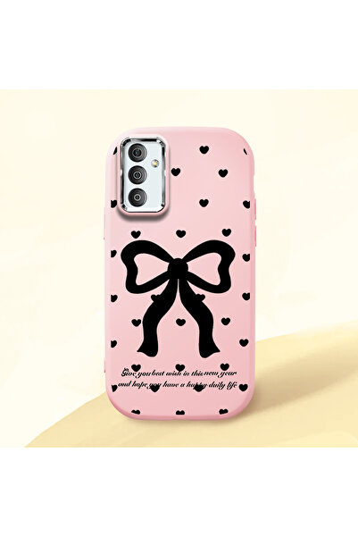 Hontinga حافظة هاتف سامسونج جالاكسي M23 متوافقة مع الكاميرا، مصنوعة من السيلي...