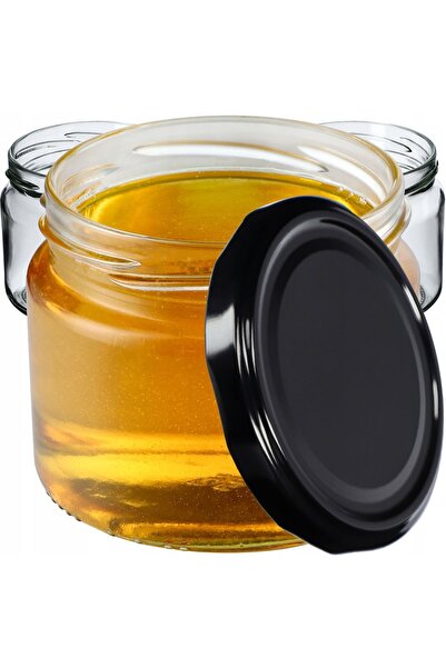 KADAX 10 buc. Borcane 330 ml / 300 ml pentru miere, gemuri, sticlă cu capac F...