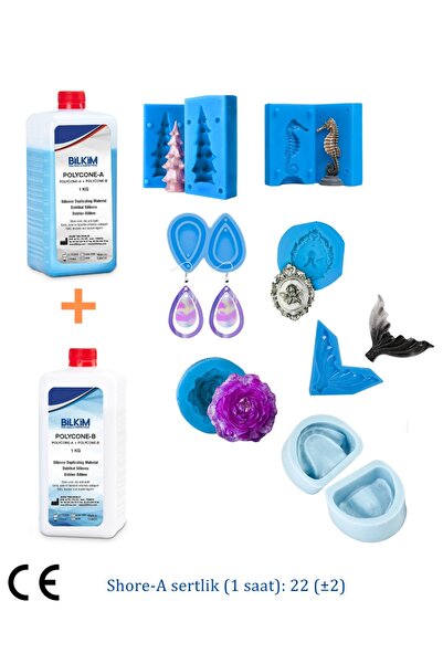 POLYCONE SİLİKON DUBLİKAT-KALIP SİLİKONU (2*1 KG)