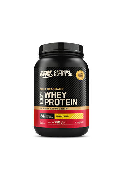 ON Optimum Nutrition Pudra proteica proteină zer, aromă de banană ON 100% Whe...