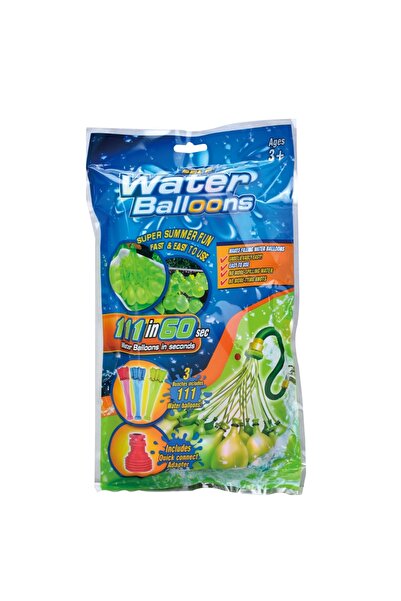 JIADIHONG Set cu baloane pentru apa multicolore, plastic umplere rapida