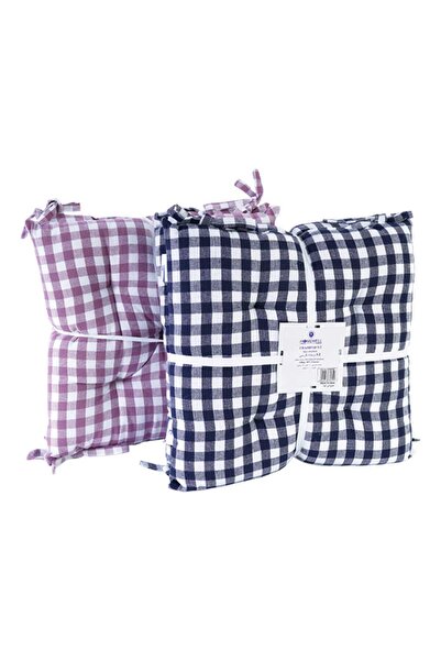 homewell طقم وسائد كرسي مكون من قطعتين، 40 × 40 سم، ألوان متنوعة