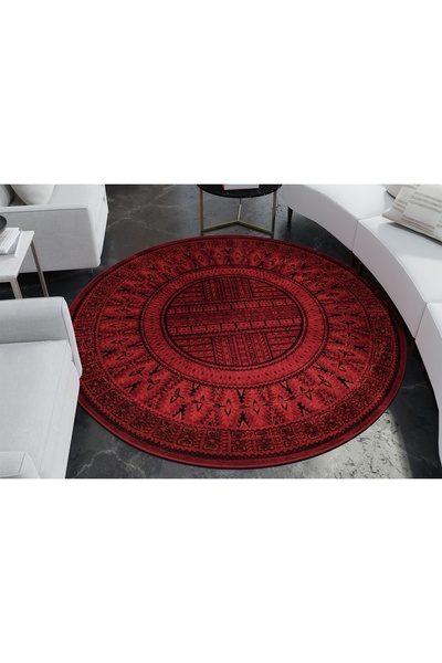 Vivense PERSİAN BK1007 DOKUMA MAKİNE HALISI, YUVARLAK, 160X160