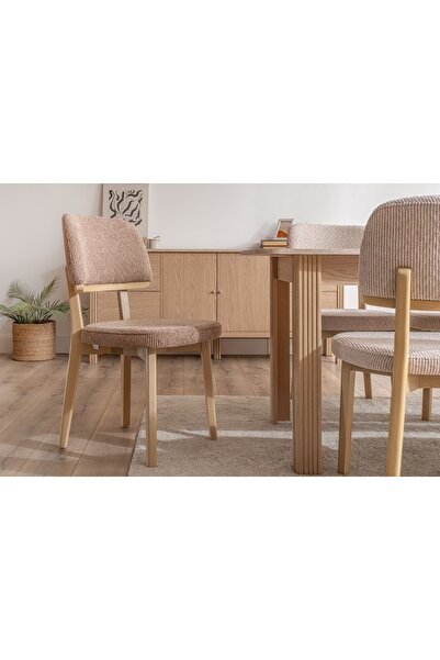 Vivense HAVEN SANDALYE, KAHVERENGİ