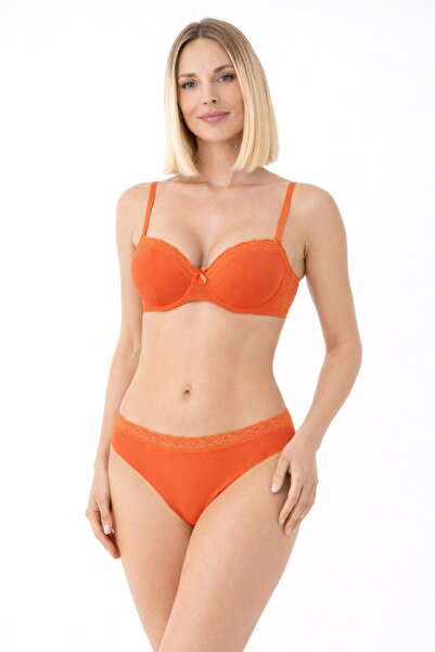 NBB Lace Detailed Supportless Bra Set 4883