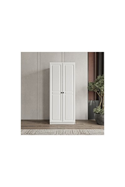 Vivense VİOLET GARDIROP, BEYAZ, 2 KAPAKLI