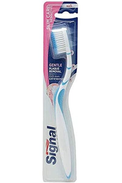 Signal فرشاة أسنان ثلاثية الحماية، تنظف الأسنان وتدلك اللثة، متوسطة الخشونة، ...