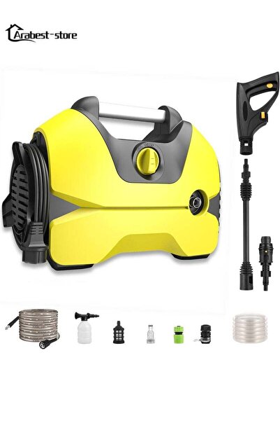 Arabest Electric High Pressure Washer ,with Foam Cannon & 5 Nozzles ,Professi...