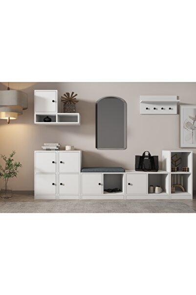 Vivense Bk Concept Ayakkabılık, 7 Kapaklı, Kbr-Ayk-1008