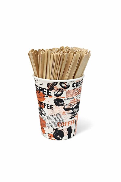 VENON Mixed with ❤️   200 Sets - 400 Pieces ❤️   Cardboard Cup and Mixer Set ...