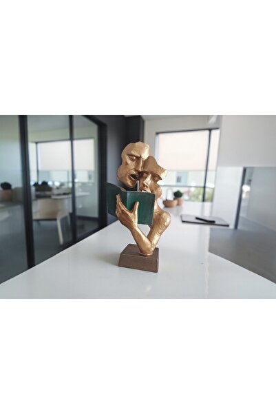 Vivense Kitap Okuyan Çift Biblo