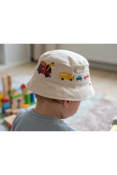 Kitti قبعة فورتريه للأولاد من عمر 1-4 سنوات مع شكل قطار