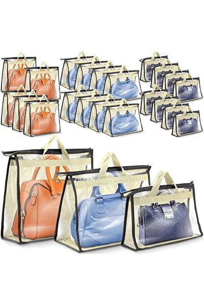 Arabest Tote Dust Bag,Closet Dust Bag with Zipper and Handle,3 Sizes,For Orga...