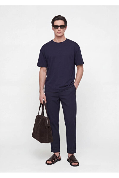 Ramsey Navy Blue Plain Sweatshirt