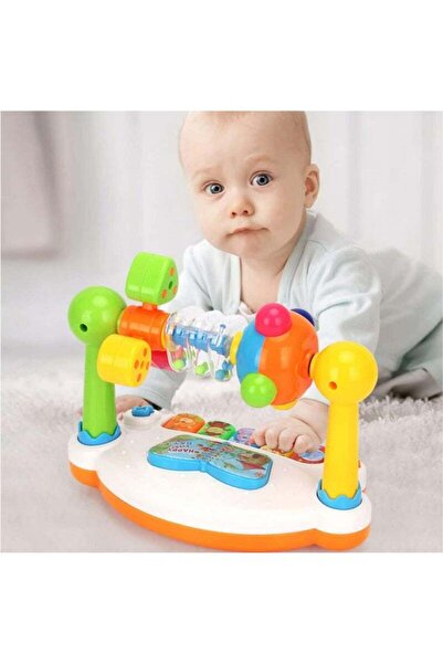 Arabest بيانو موسيقي للأطفال، طبل للأطفال، لعبة موسيقية للأطفال مع أضواء وأصو...