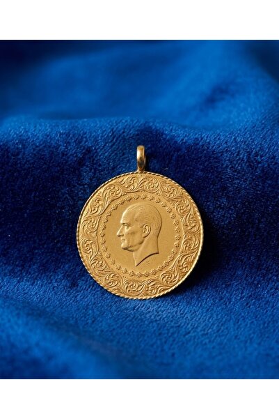 xesha 22 Ayar Altın Kaplama Tam Altın Görünümlü Ziynet Kolye Ucu - Birebir Ku...