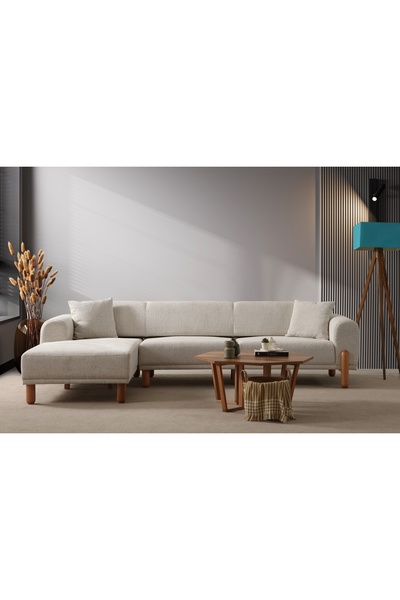 Vivense Silva Bohem Köşe Koltuk, Sol, Showroomdan Kumaş Değişimli