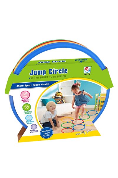 ZHIYU Set Joc de sarit cu cercuri multicolore