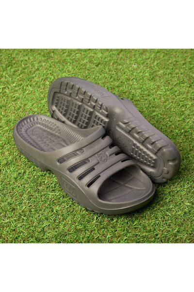 Flame Men's Rubber Summer Slippers, Open-Toe, F9006