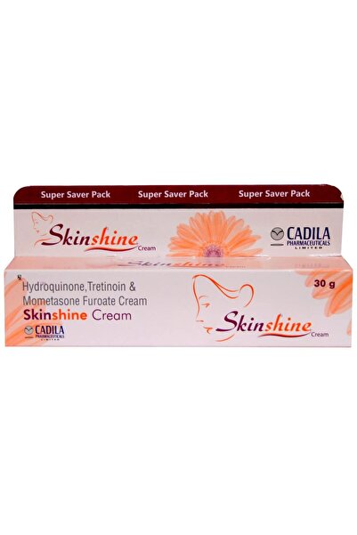 CADILA Skinshine Cream by 30 gm Pack of 4
