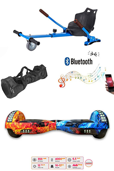 CityMate Elektrikli Kaykay Scooter Akıllı Denge Hoverboard + HoverKart + Çant...