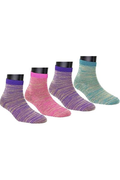Glamroot Women's Cotton Spandex Ankle Socks for Sports/Running
