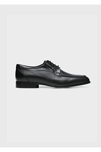 Ramsey Black Leather Classic Shoes