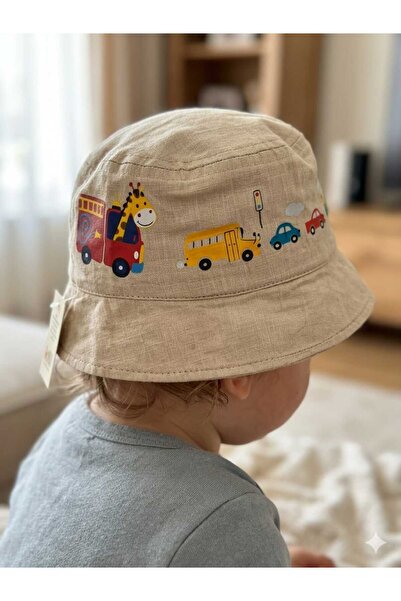 Kitti قبعة فورتريه للأولاد من عمر 1-4 سنوات مع شكل قطار