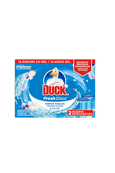 Johnson Set of 2 Toilet Freshener Reserves, Duck Fresh Discs Gel