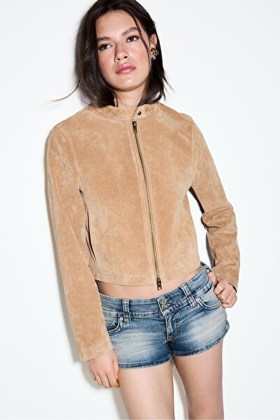 Stradivarius D76 DENIM MICRO SHORTS