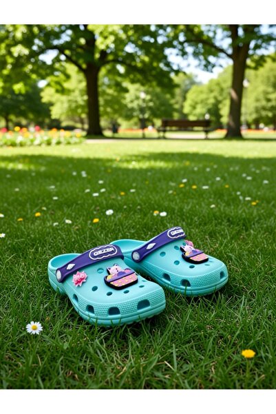 GEZER Летни сандали за момиченца с удобна подметка от Ева – за дома, банята, ...