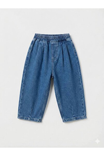 Laciel Prs La'Ciel Paris Balon Denim Pantolon - Koyu Mavi