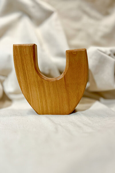 pinaart Decorative Wooden Vase Cobalt I