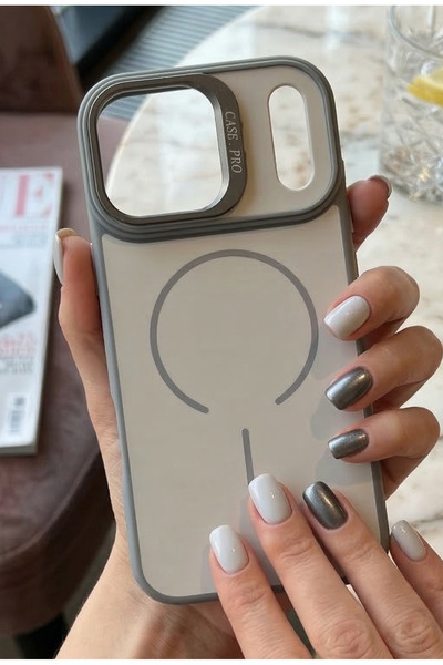 TechTrove Magsafe Compatible Handheld Case with Non-Slip Lens Stand Compatibl...