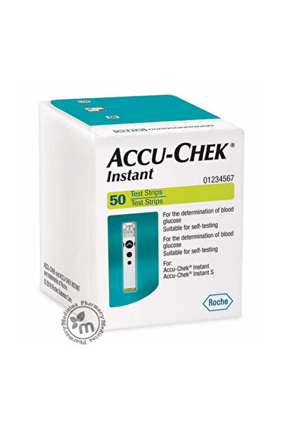 ACCU CHECK شرائط أكوتشيك الفورية 50 قطعة