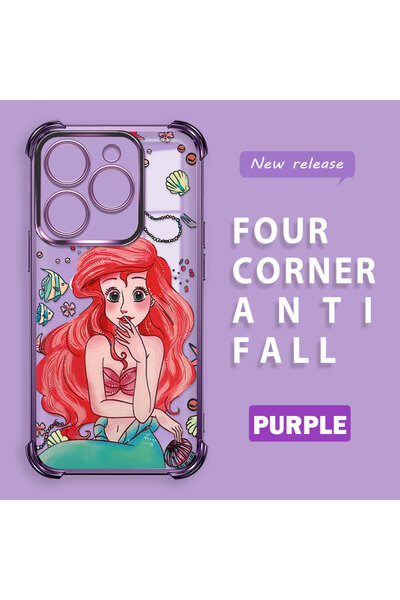 ucuc غطاء حماية شفاف متوافق مع تكنو سبارك 20/20C، مصنوع من السيليكون بأربعة ز...