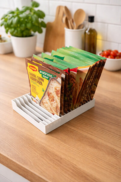 StudioAslanDesign Mutfak Baharat Paket Düzenleyici Organizer