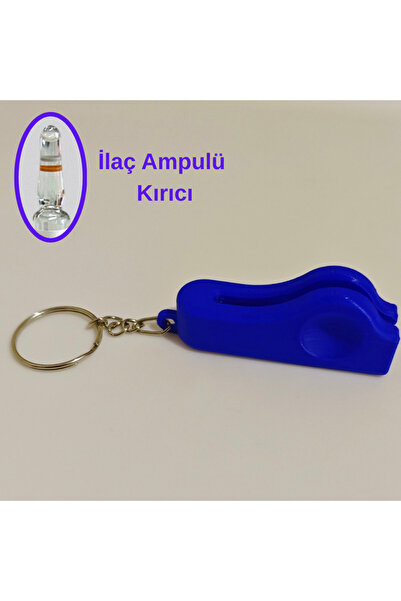 3D Karamürsel Pratik İlaç Ampulü Kırıcı Anahtarlık - Güvenli Cam Ampul Açıcı ...