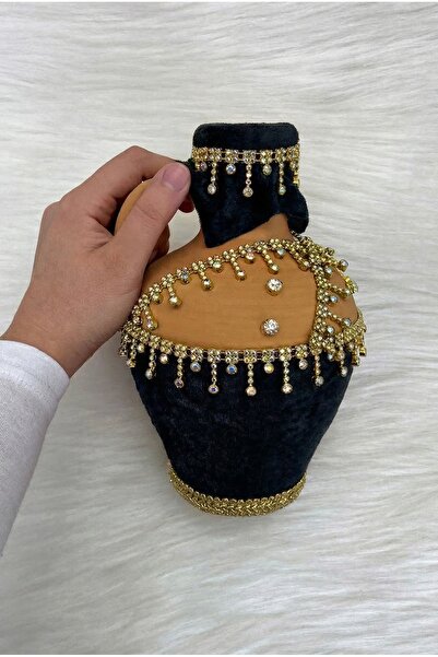 ZEYMERADE اختبار بلاك تيستي، مخمل واختبار ليلة الزفاف الفاخرة المزينة بالأحجا...