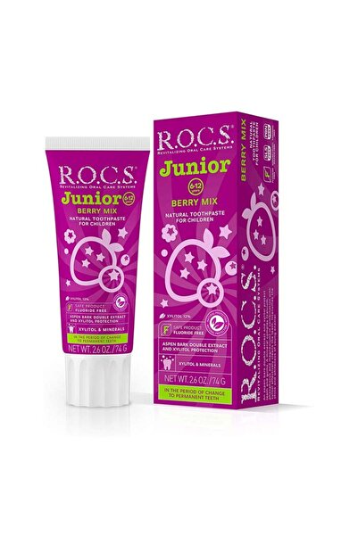 R.O.C.S. روكس تي بي جونيور 6-12 مع مزيج التوت والكالسيوم 60 مل