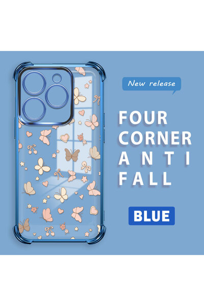 ucuc حافظة شفافة متوافقة مع Infinix Smart 8/8 Pro ذات أربعة زوايا من السيليكو...