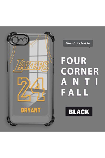 ucuc حافظة شفافة متوافقة مع iPhone 7/8/SE 2020 2022 مصنوعة من السيليكون بأربع...