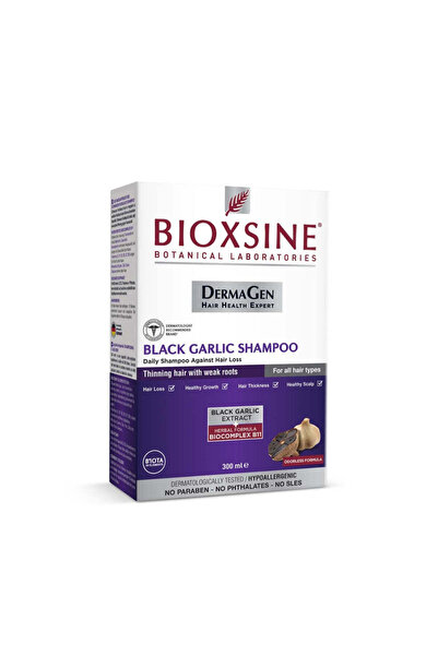 Bioxsine شامبو دي جي بالثوم الأسود 300 مل