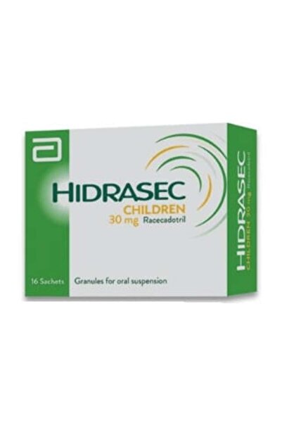 Abbot هيدراسيك 30 ملغ للأطفال - عبوة تحتوي على 16 كيسًا