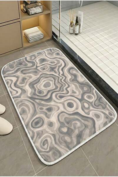 Zevahir Home Χαλάκι μπάνιου πολλαπλών χρήσεων για το μπροστινό μέρος του ντου...