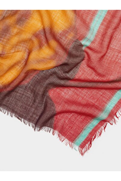 PARFOIS Kadın Desenli Şal %100 Yün