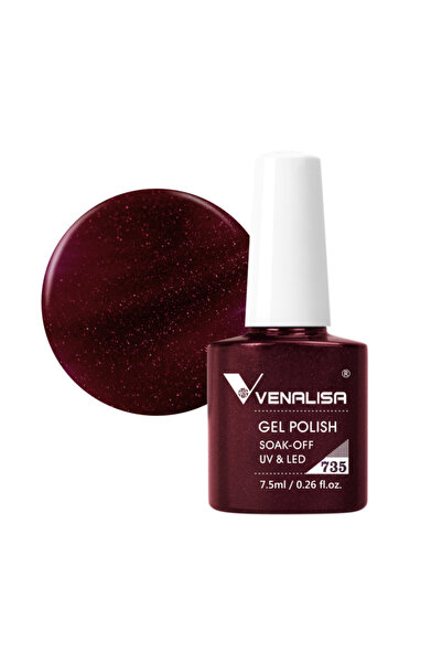 Venalisa Venalisa semi-permanent nail polish, 7.5 ml, shade 735