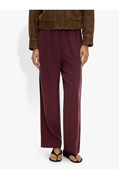 PARFOIS Kadın %100 Liyosel Bol Kesim Pantolon