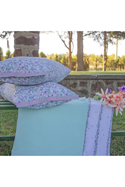 Sarev İsla Mint Ç Double 100% P Cotton P Piqué Set